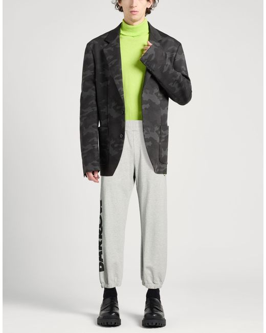 Barrow Gray Pants Cotton, Polyester for men