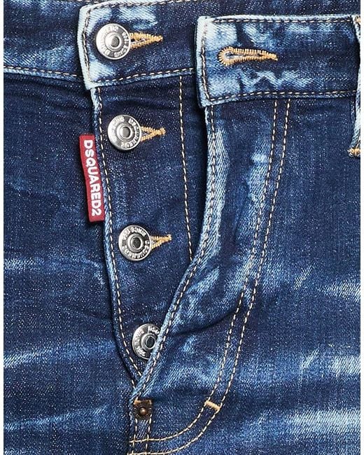 DSquared² Blue Jeans Cotton, Elastane for men
