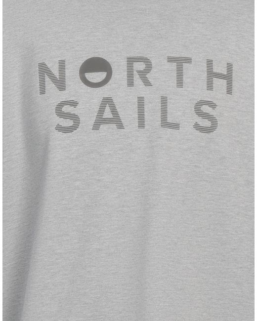North Sails Gray Sweatshirt Viscose, Polyester, Elastane for men