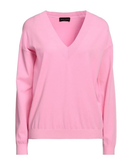 Pullover Roberto Collina de color Pink