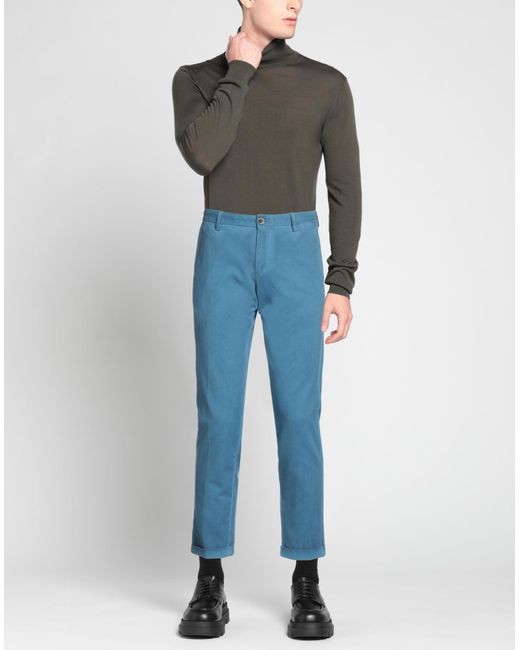 AT.P.CO Blue Trouser for men