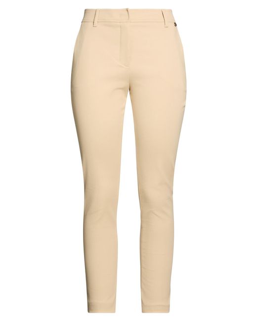 Liu Jo Natural Pants Cotton, Polyamide, Elastane