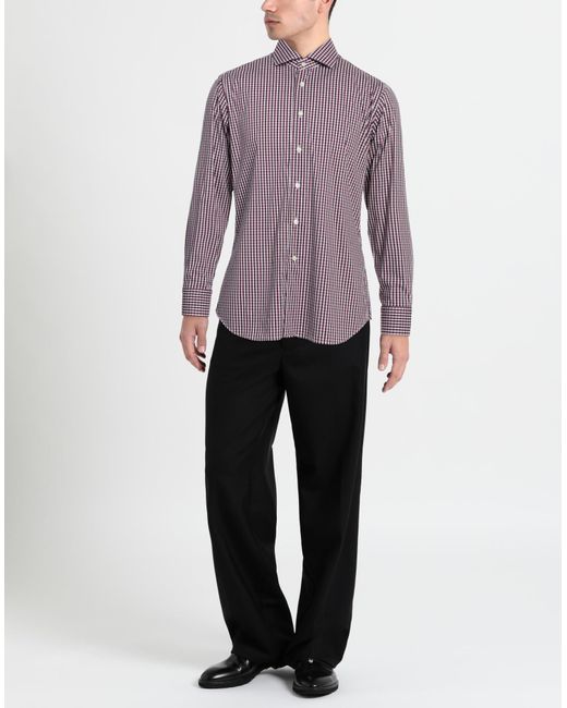 Caliban Purple Shirt for men