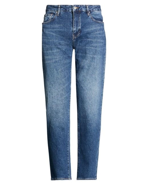 ARMANI EXCHANGE Blue Jeans Cotton, Polyester, Elastane for men