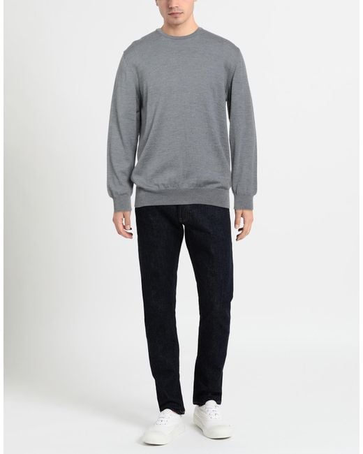 Pullover Andrea Fenzi de hombre de color Gray