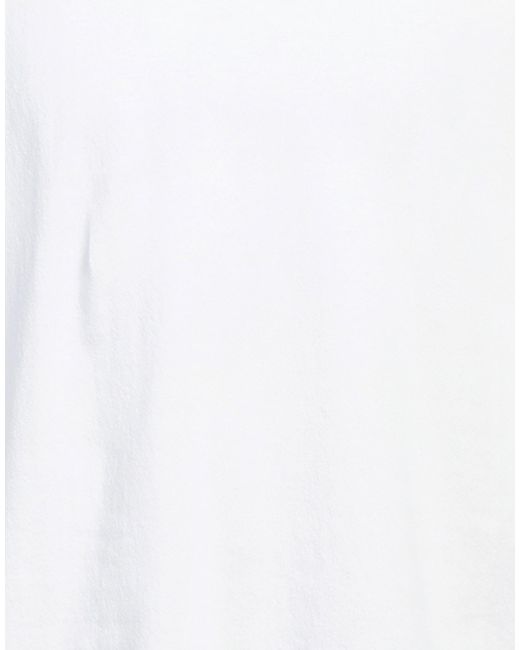 Alpha Studio White Sweater Cotton, Polyester for men