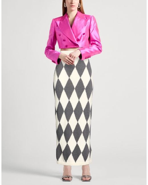 Liviana Conti White Maxi Skirt
