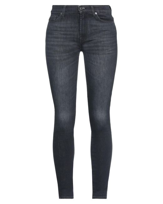 7 For All Mankind Blue Jeanshose