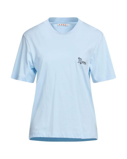 T-shirt Marni en coloris Blue