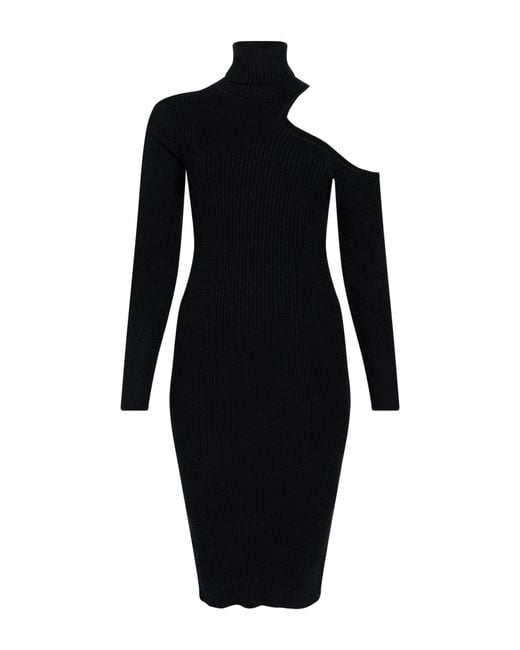 Denny Rose Blue Midi Dress