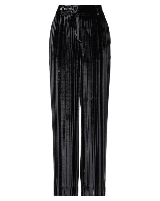 LORENA HAYOT by LORENA ANTONIAZZI Black Pants