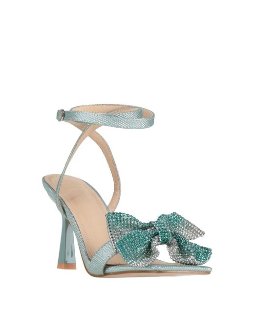 Twenty Four Haitch Blue Sandals