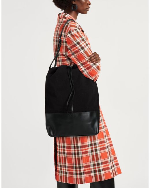 High Black Shoulder Bag