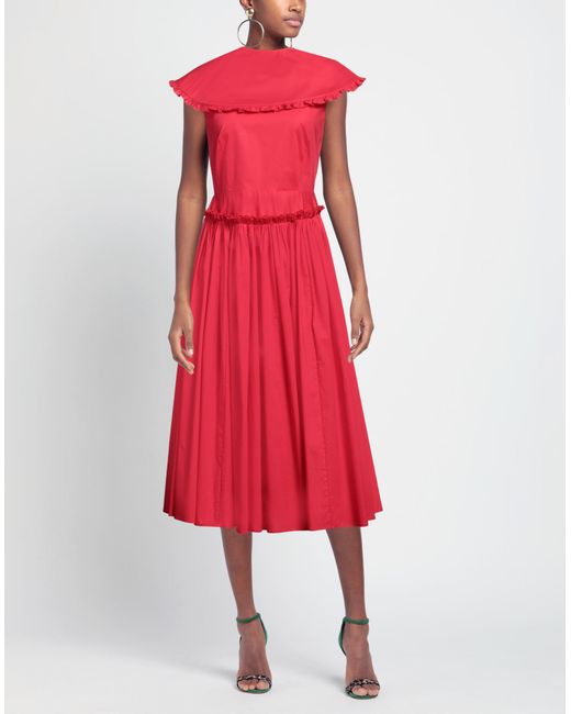 Vivetta Red Midi Dress
