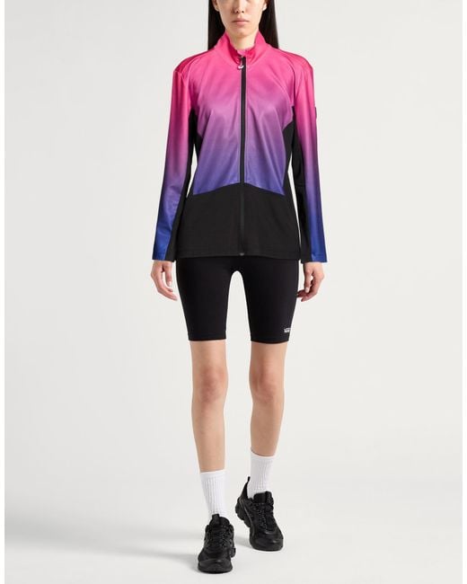 EA7 Pink Sweatshirt Polyester, Elastane