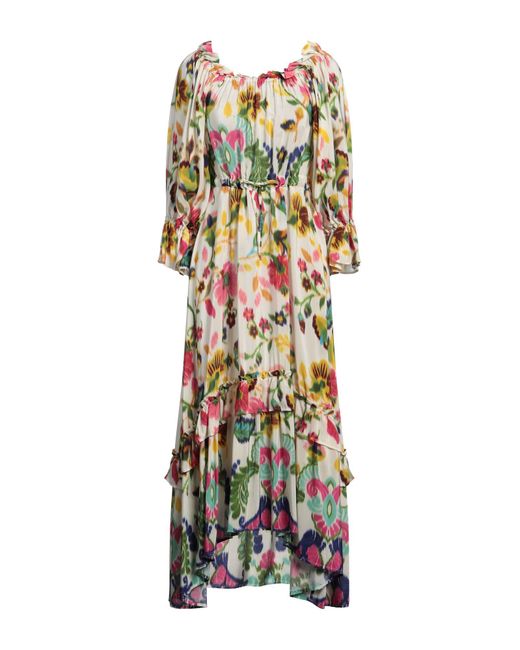 Vestido midi Anjuna de color White