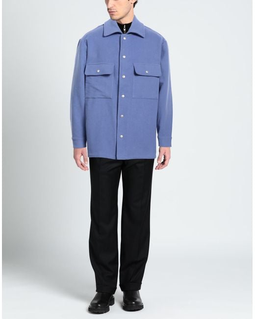 Grifoni Blue Lilac Jacket Cotton for men
