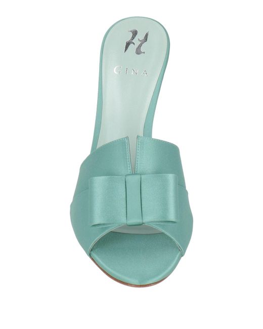 Gina Green Sandals