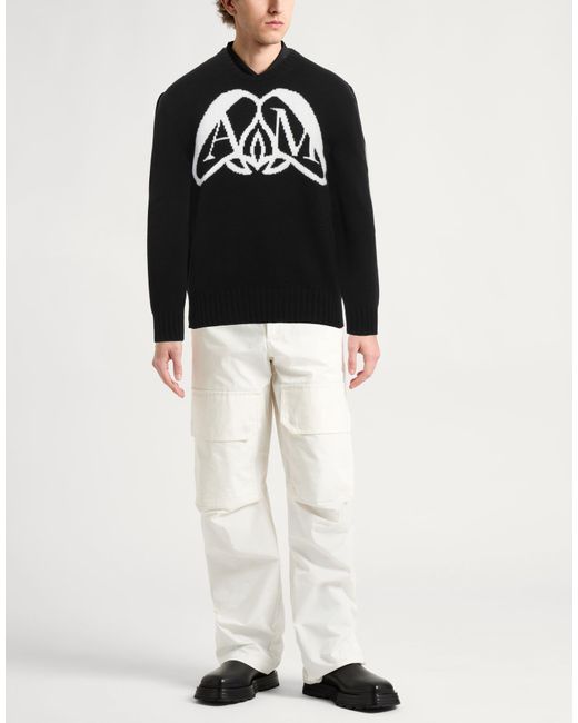 Pullover di McQueen in Black da Uomo