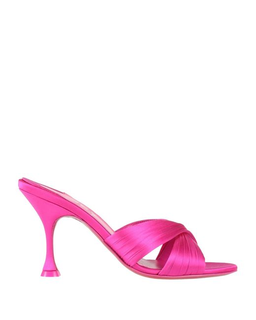 Sandales Christian Louboutin en coloris Pink