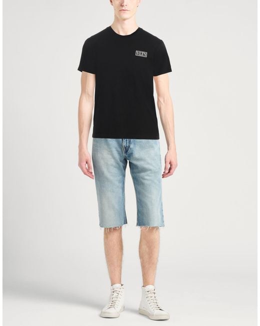Valentino Garavani Black T-shirt for men
