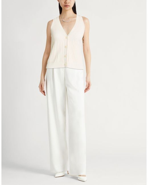 Max Mara White Cardigan