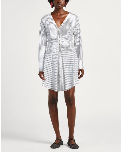Pinko Gray Mini Dress