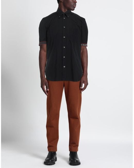 McQueen Black Shirt for men