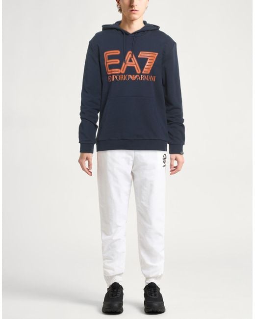 EA7 Blue Sweatshirt for men
