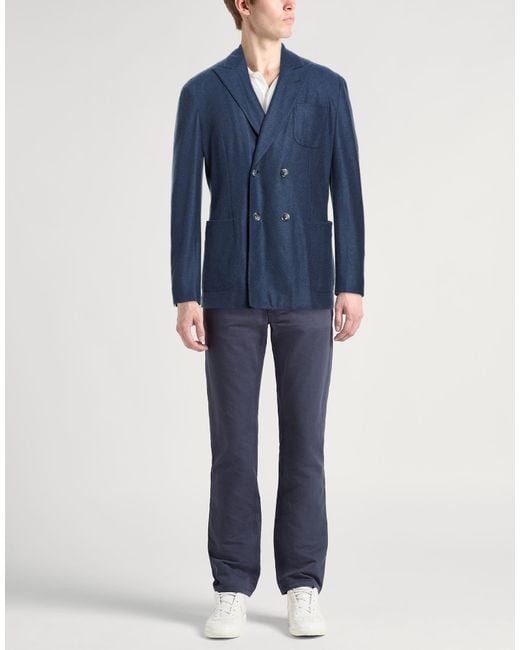 Fedeli Blue Blazer for men