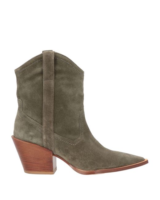 Dorothee Schumacher Green Ankle Boots