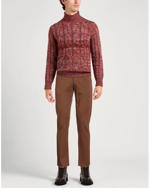 Daniele Alessandrini Brown Trouser for men