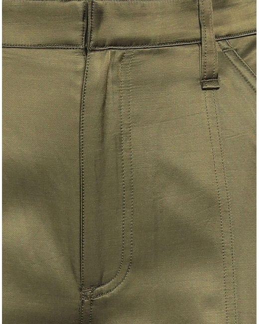 Rag & Bone Green Pants Cotton, Rayon