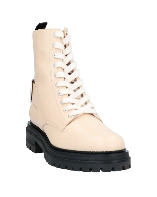 Sergio Rossi Natural Ankle Boots