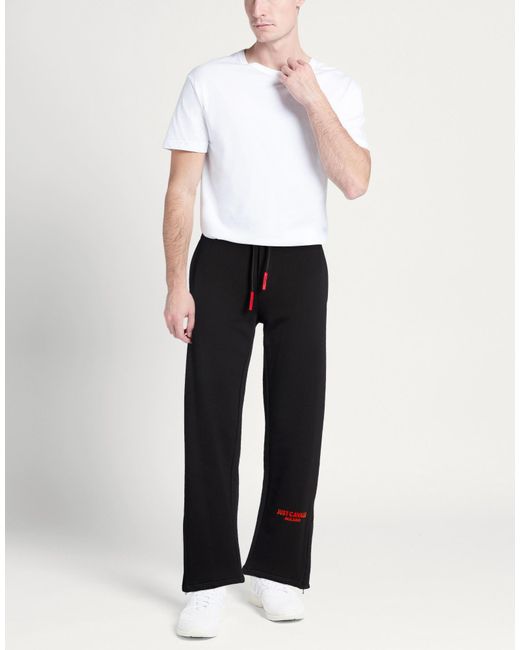 Just Cavalli Black Trouser for men