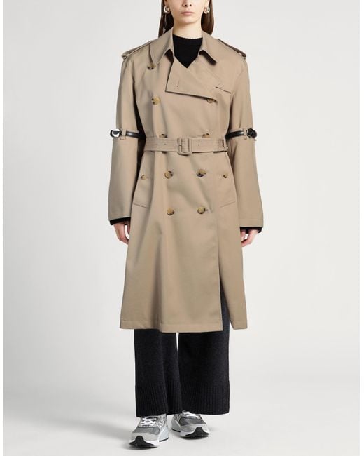Coperni Natural Overcoat & Trench Coat Polyester, Cotton