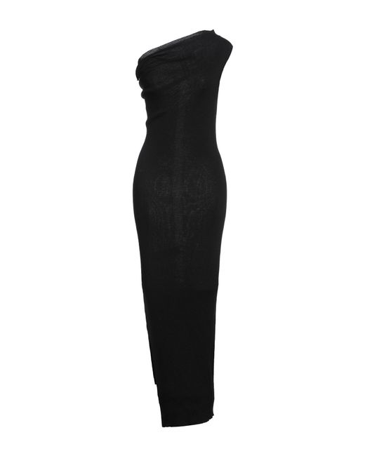 Rick Owens Black Maxi Dress