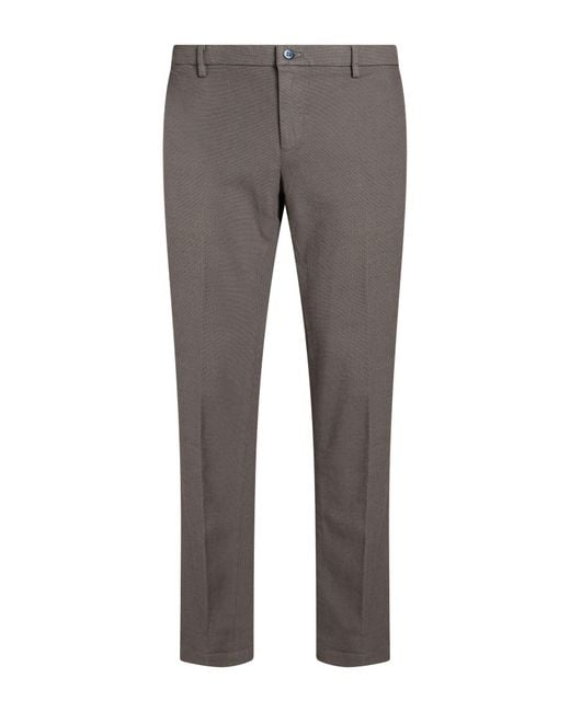 Mason's Gray Pants Cotton, Elastane for men
