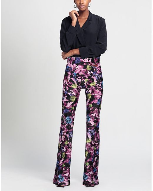 Maitrepierre Purple Pants Recycled Polyester, Polyester