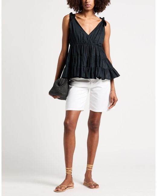 Merlette Black Top Cotton