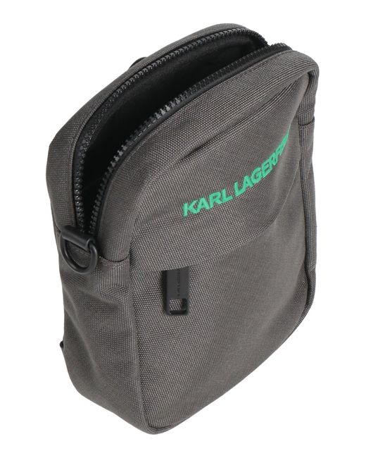 Karl Lagerfeld Gray Umhängetasche