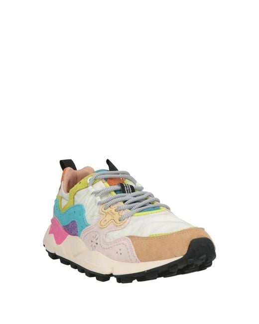 Flower Mountain White Trainers
