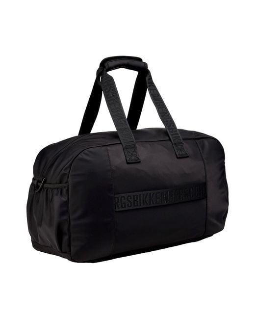 Bikkembergs Black Duffel Bags for men