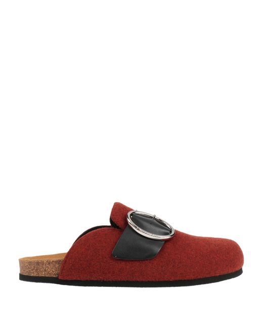 J.W. Anderson Red Mules & Clogs for men