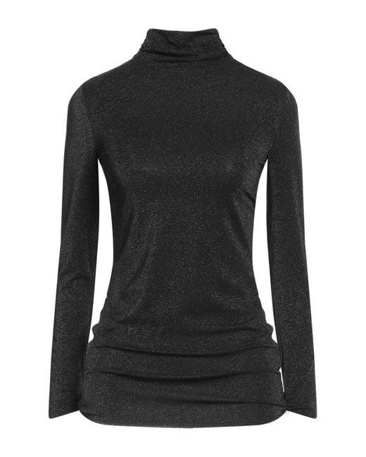 La Petite Robe Di Chiara Boni Black Top Polyamide, Viscose, Elastane, Polyester