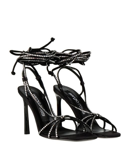 Sergio Rossi Black Sandals
