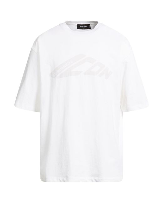 Camiseta DSquared² de hombre de color White