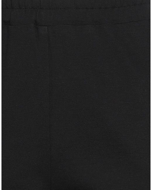 Pinko Black Pants Viscose, Polyamide, Elastane