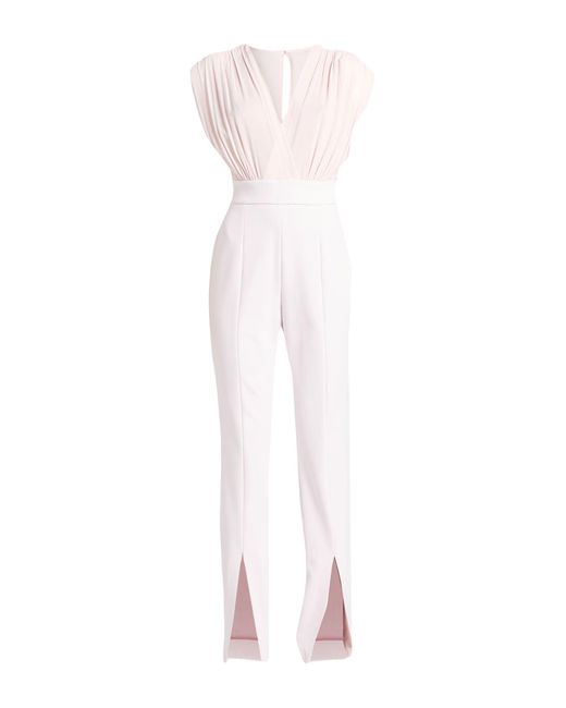 Pinko Pink Light Jumpsuit Polyester, Elastane