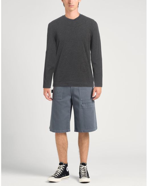 Bikkembergs Gray T-shirt for men